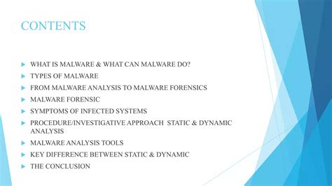 Malware Forensic Ppt