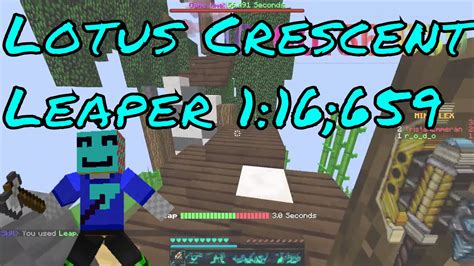 Official World Record Lotus Crescent Leaper Minecraft