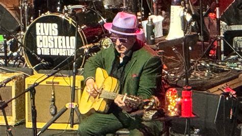 Elvis Costello The Imposters With Charlie Sexton At The Greek Theater