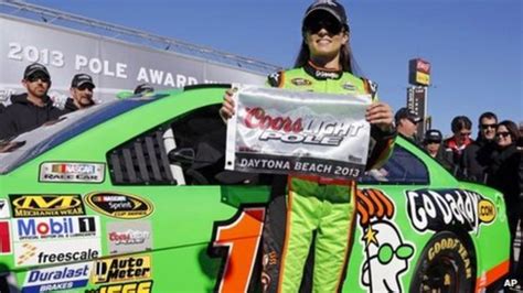 Danica Patrick Wins Daytona 500 Pole Position BBC News