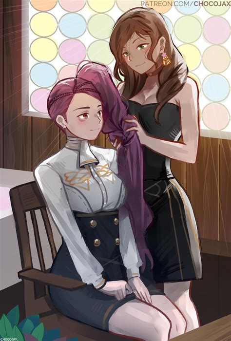 Dorothea Arnault And Petra Macneary Fire Emblem And 1 More Drawn By