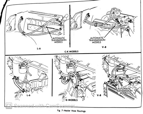 Chevy Heater Hose Diagram