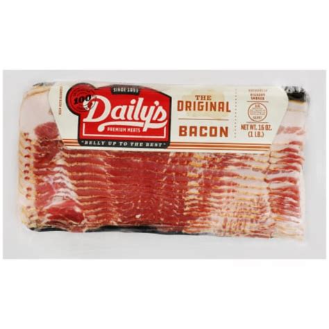 Daily S Naturally Hickory Smoked Bacon 16 Oz Kroger