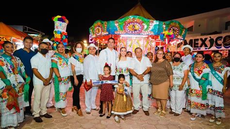 ATENEA GÓMEZ INAUGURA LAS FIESTAS DE FUNDACIÓN DE ISLA MUJERES 2022