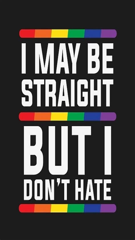 Download Straight Ally Lgbt Phone Wallpaper