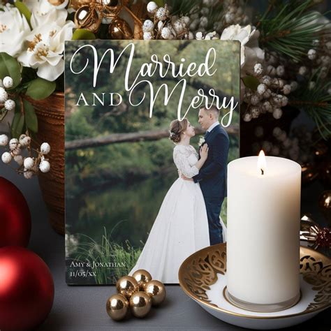 Newlywed Christmas Card Artofit