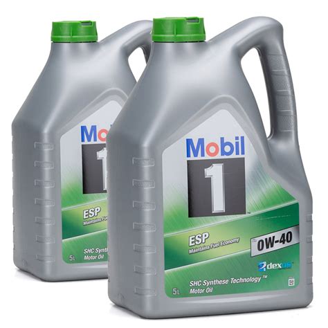 Mobil 1 ESP X3 C40 Motoröl Öl 0W 40 0W40 dexos2 PORSCHE C40 VW 511 00