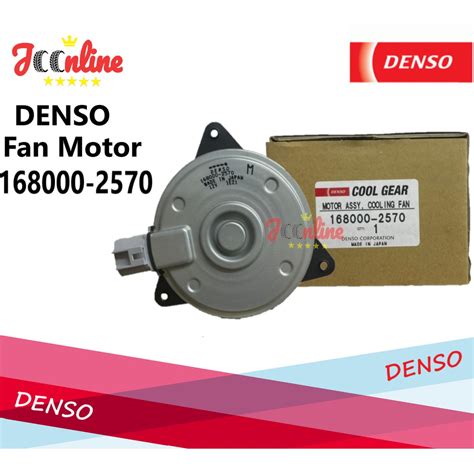 DENSO Radiator Fan Motor 168000 2570 For Proton Gen2 Persona BLM FLX