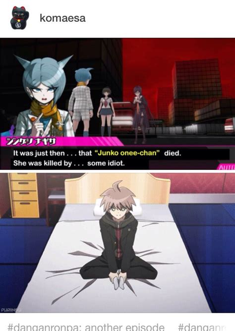 Yes Some Idiot Called Makoto Naegi The One Guy That Junko Was Worried Would Wreck Everything