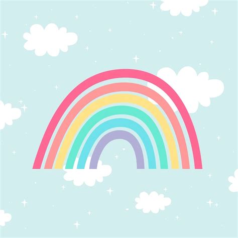 Im Genes De Ilustracion Arco Iris Vectores Fotos De Stock Y Psd