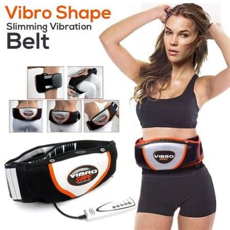 Fashion Vibro Vibration Heating Fat Burning Slimming Shape Belt