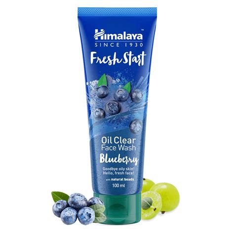 Himalaya Fresh Start Oil Clear Blueberry Face Wash Himalaya Wellness