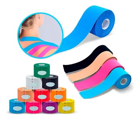 Kit Fitas Bandagem El Stica Fisioterapia Kinesio Mx Cm Frete Gr Tis