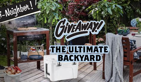 Narragansett Ultimate Backyard Makeover Sweepstakes