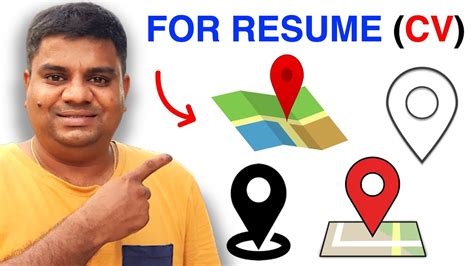 Location Symbol For Resume Youtube