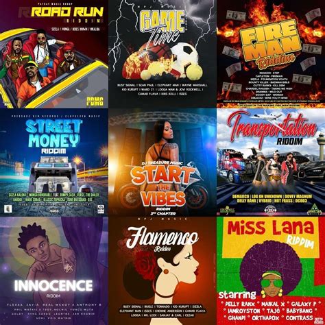 Dancehall Riddims Pack April 2022 ReggaeWorld