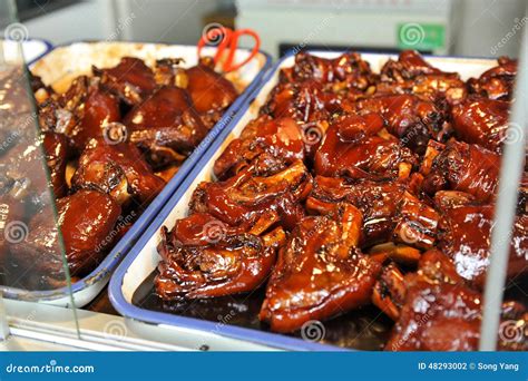 Chinese Food Braised Pig S Feet Stock Photo Image Of Food Pork