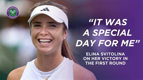 Elina Svitolina First Round Press Conference Youtube