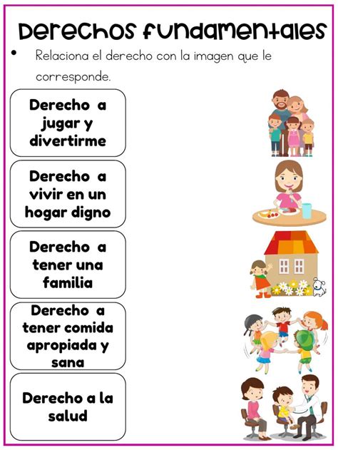 Nuestros Deberes Y Derechos Para Cuarto De Primaria Escuela Primaria