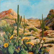 Desert Cactus Painting at PaintingValley.com | Explore collection of ...