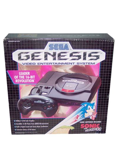 Console Sega Genesis Mod Le Sonic The Hedgehog Bundle