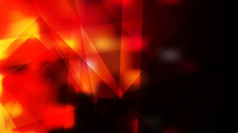 Free Abstract Black Red And Yellow Geometric Background