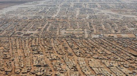 Life In Zaatari Jordans Vast Camp For Syrian Refugees Bbc News