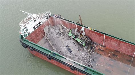 China Cargo Ship Hits Bridge Killing At Least Two People