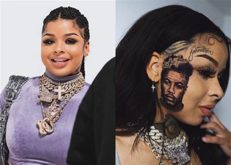 Chrisean Rock's Controversial Tattoo: Blueface's Face On Full Display