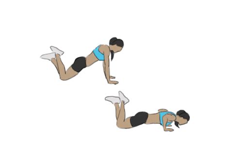 Knee Push Ups Gofitnessplan