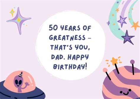 50th Birthday Wishes For Father - Wishes Fusion