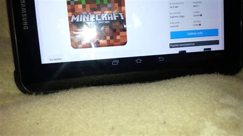 Tabletlere Bedava Minecraft Nasil Y Klenir Youtube