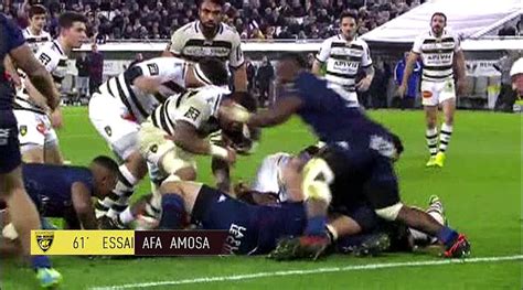 UBB LA ROCHELLE RESUME DU MATCH Vidéo Dailymotion