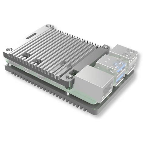 Obudowa Open Case Do Raspberry Pi Aluminiowa Cnc Z Padami Termo