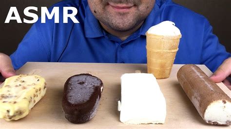 Asmr Ice Cream Party Dessert Eating Sounds Mukbang No Talking Youtube