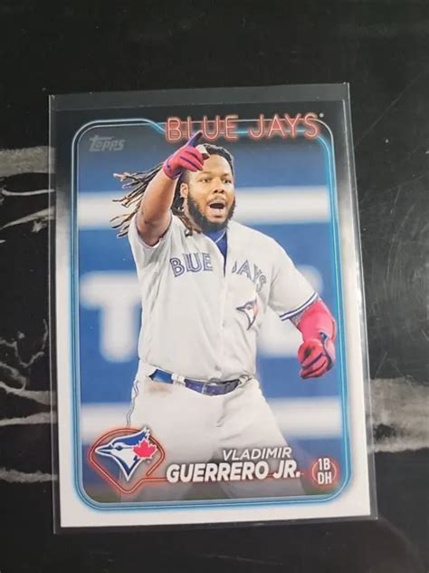 CARTA DA BASEBALL 2024 Topps 330 Vladimir Guerrero Jr Toronto Blue