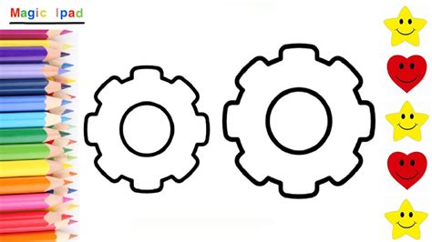 Condensar Salvaje Abierto Dibujos De Engranajes Faciles Acostumbrarse A