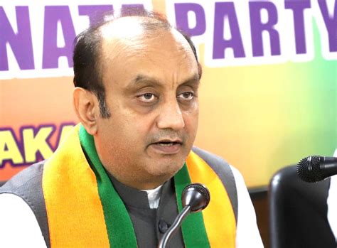 Bjp National Spokesperson Dr Sudhanshu Trivedi Addresses A Press