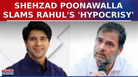 Bjp Questions Rahul Gandhis Hypocrisy Ripples After Times Now