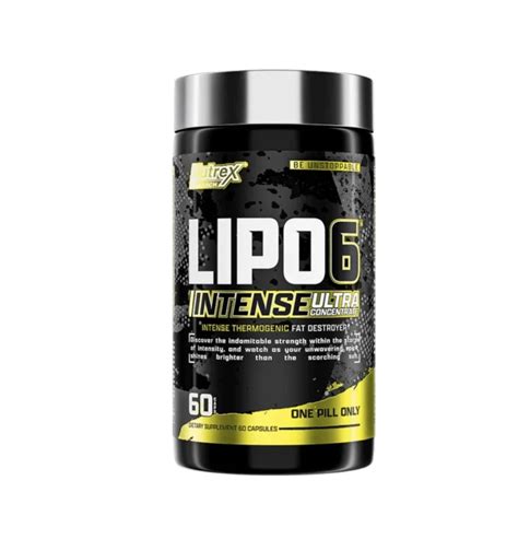 Lipo 6 Black Intense Nutrition Muscle