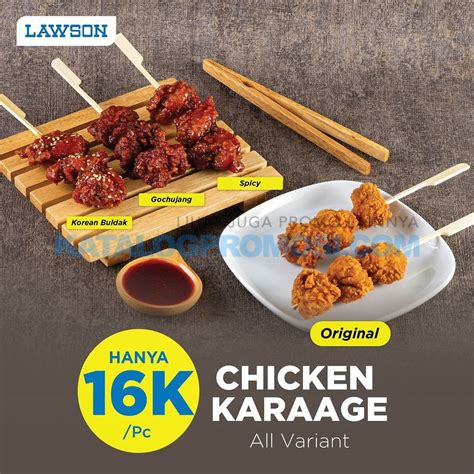 Promo Lawson Spesial Chicken Karaage Cuma Rp K