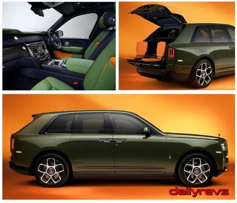 Rolls Royce Cullinan Fu Shion In Military Green