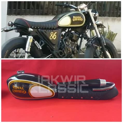 Paket Tangki Custom Japstyle Scrambler Bobber Tangki Triumph Royal