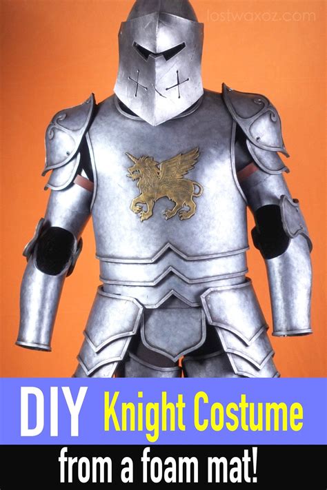 diy knight costume 5