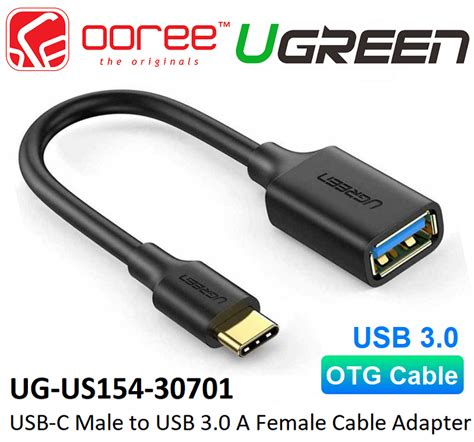 Ugreen Usb C Male To Usb 30 Usb A Female Cable Adapter With Otg Function Converter Ug Us154