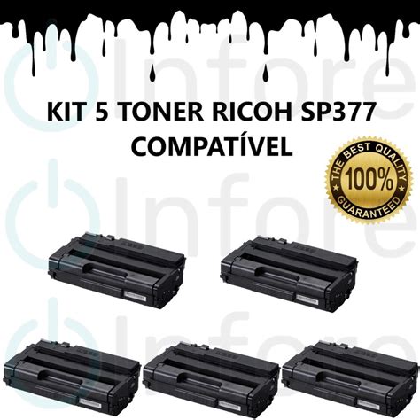 Kit C Toner Ricoh Sp Compat Vel Sp Sfnwx Sp Dnwx Sp Fnw