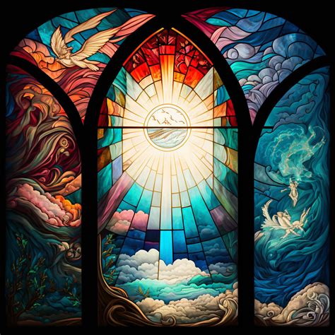 Artstation Heavenly Stained Glass