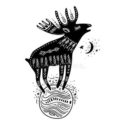 Illustration Elk Stock Illustrations 14752 Illustration Elk Stock