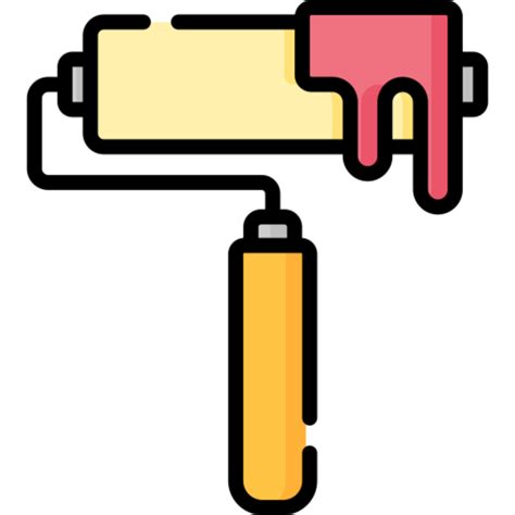 Paint Roller Icon Design 29327804 Png