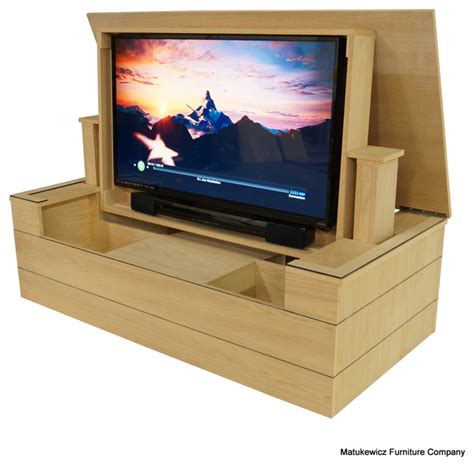 Modern Ultra Low Profile Flip Up Tv Lift